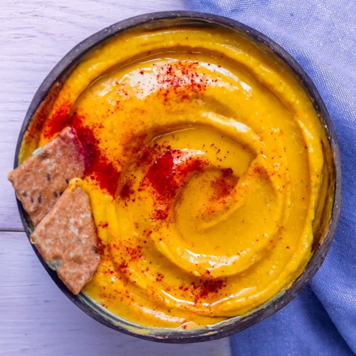 Silky Smooth High Protein Lentil Dip