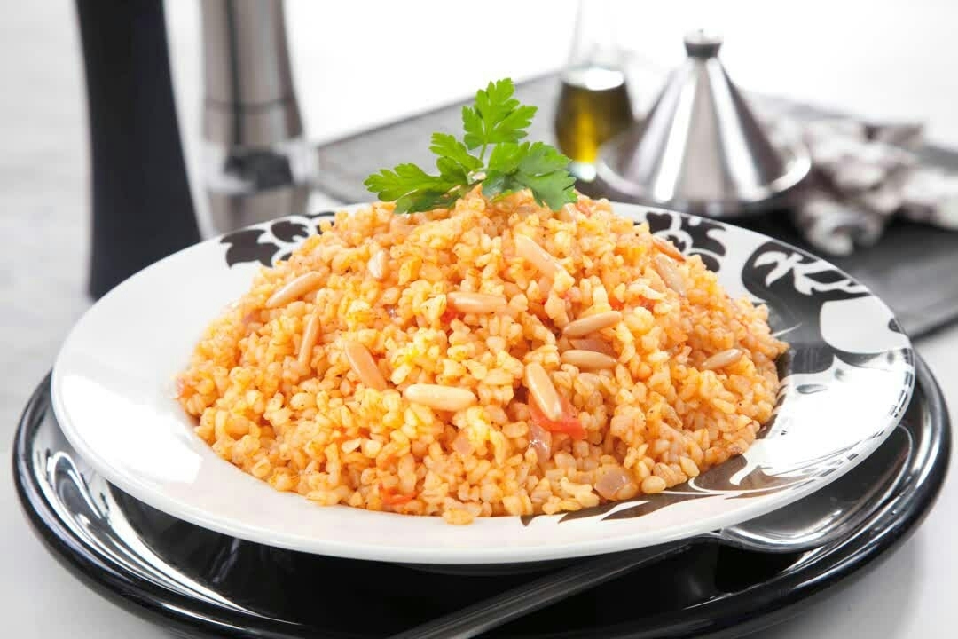 Spicy Bulgur with Tomatoes