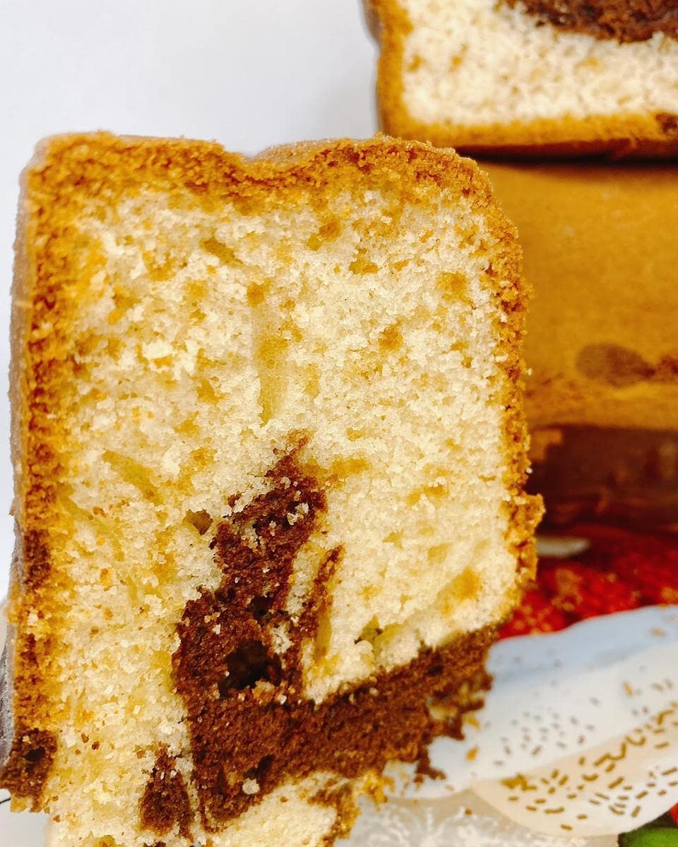 Marble Cake in Blender