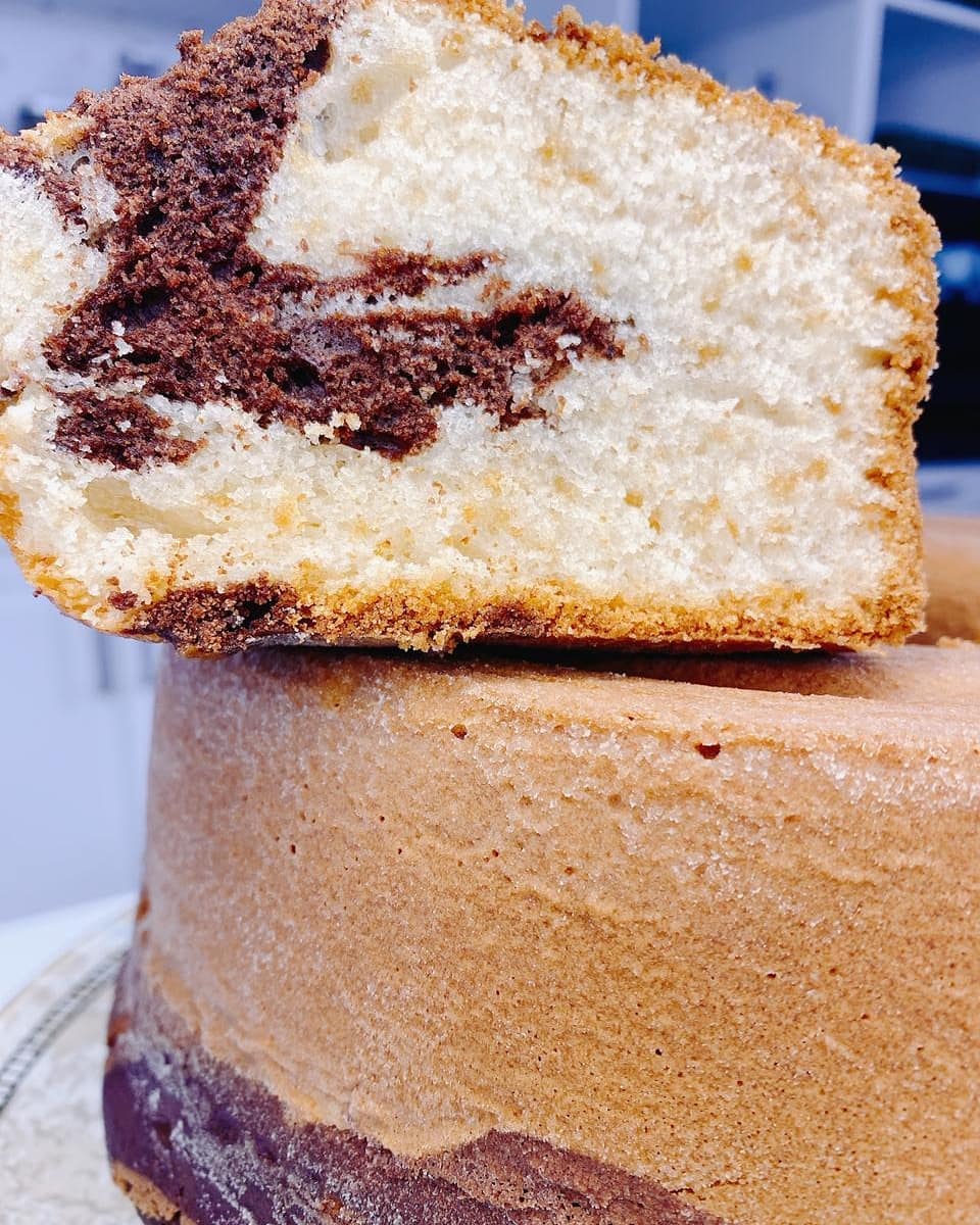 Marble Cake in Blender
