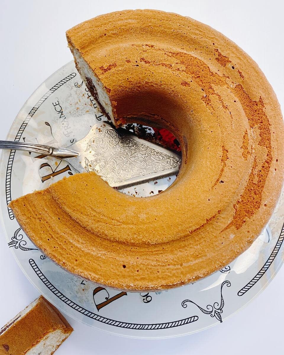 Marble Cake in Blender