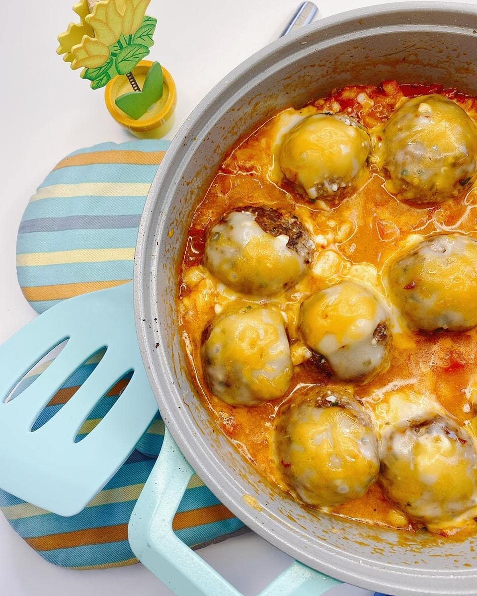 Fried Kofta with Cheese