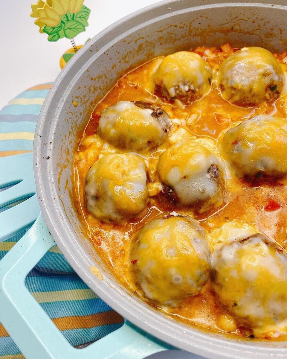 Fried Kofta with Cheese
