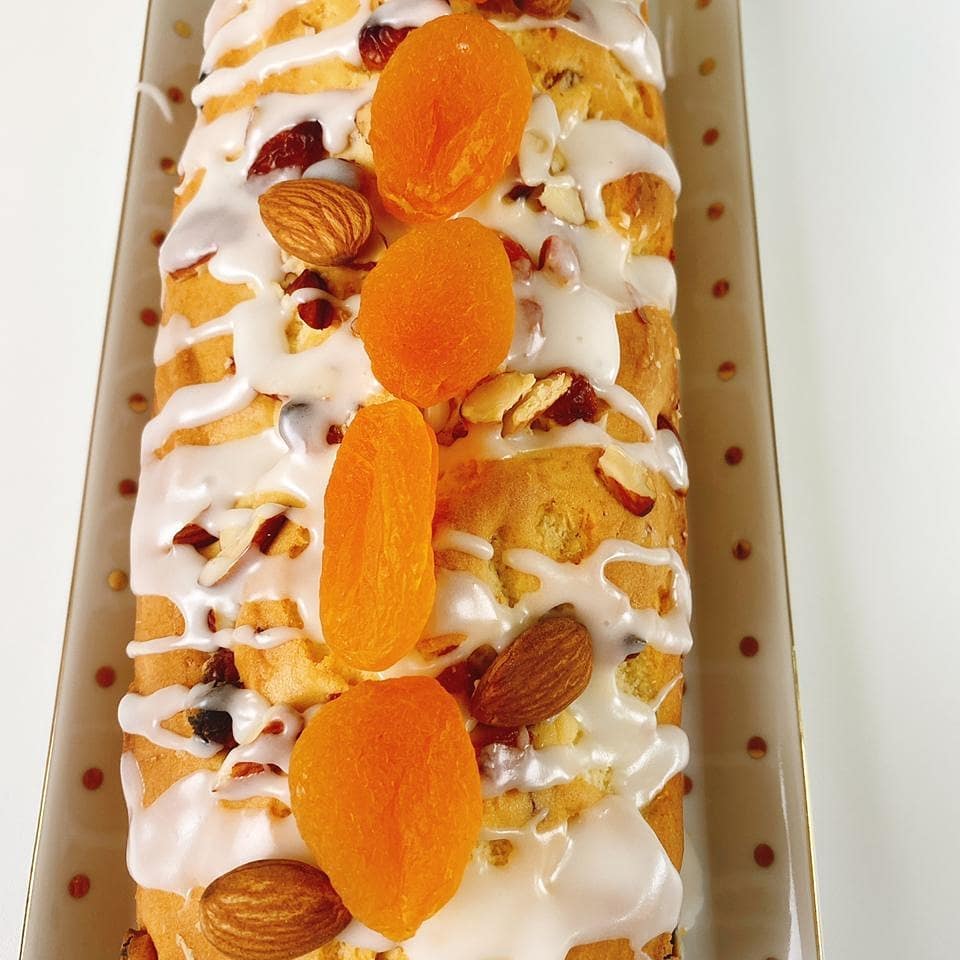 Apricot Raisin Nut Cake