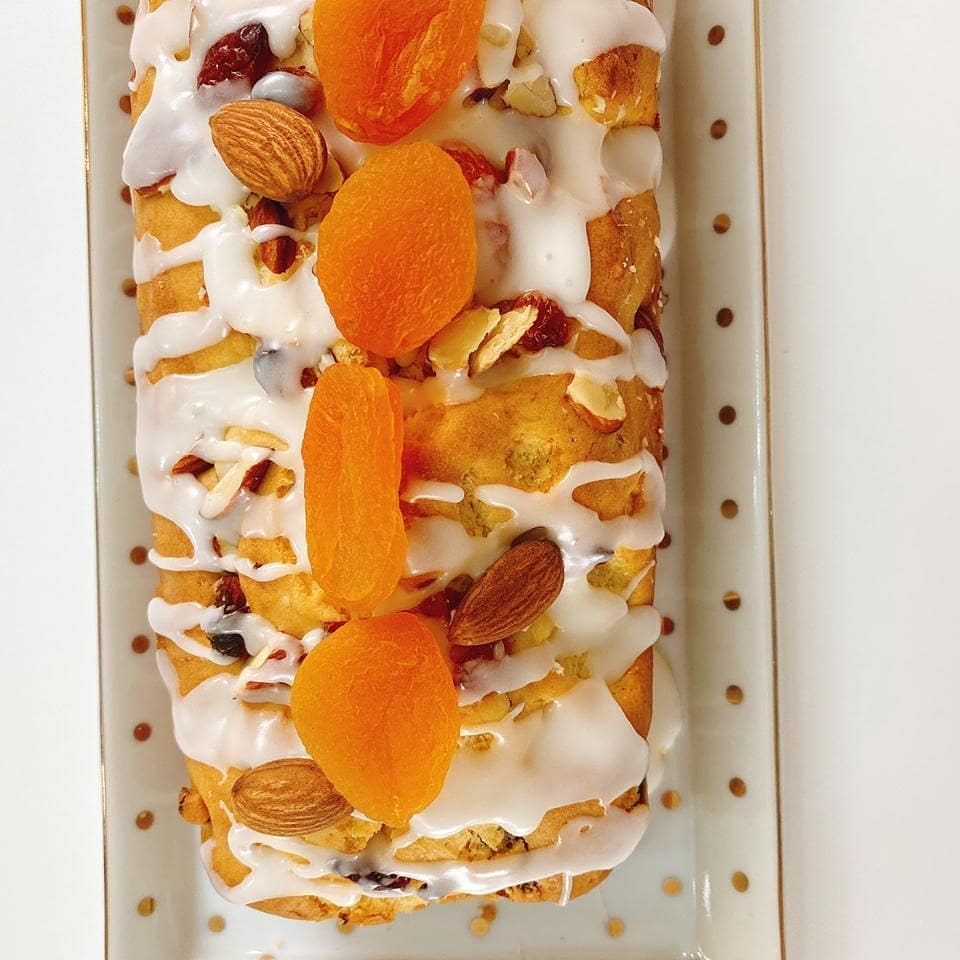Apricot Raisin Nut Cake