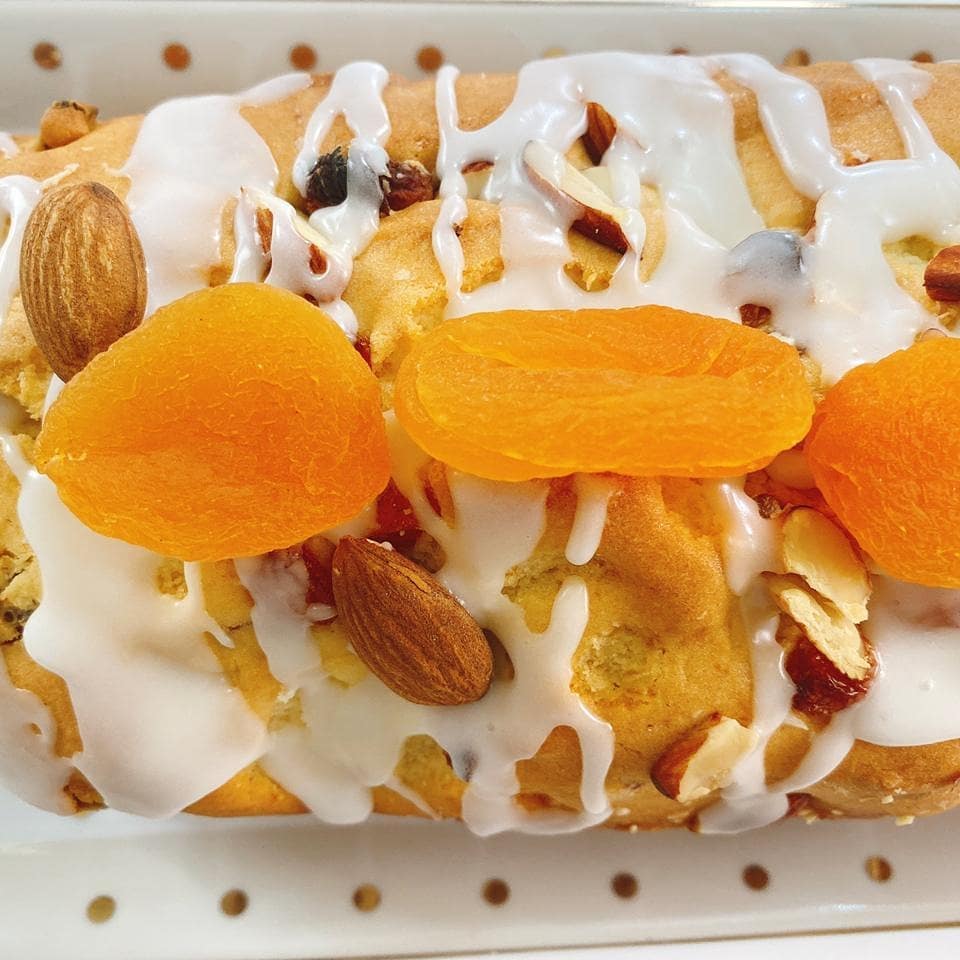 Apricot Raisin Nut Cake