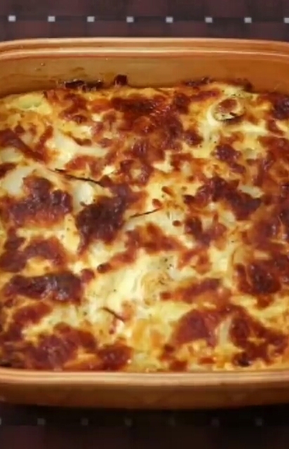Cheesy Baked Potato Gratin