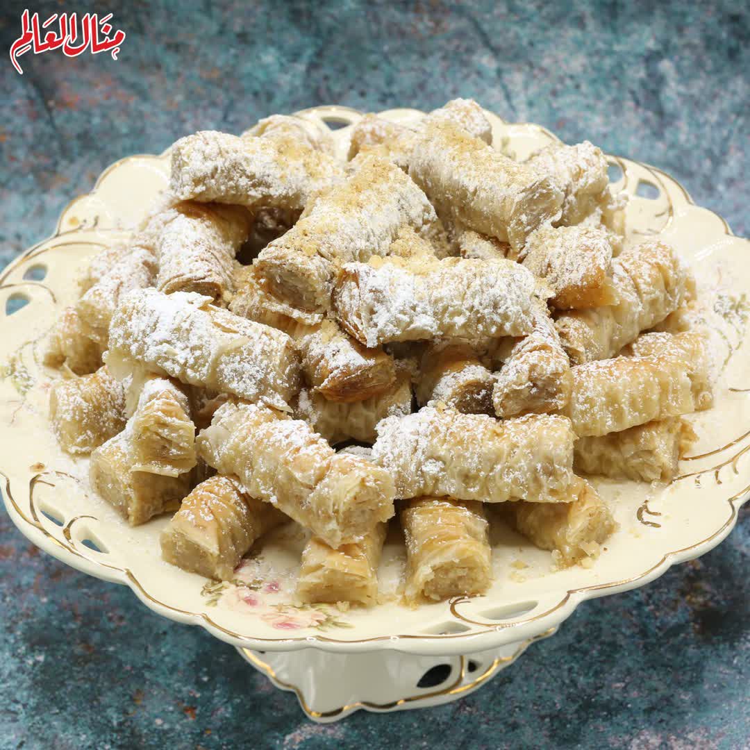Arabic Crispy Baklava Fingers