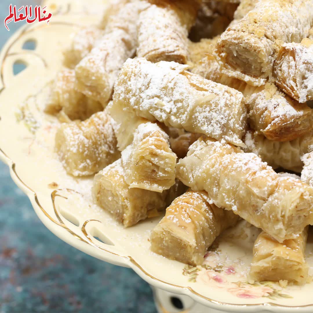 Arabic Crispy Baklava Fingers