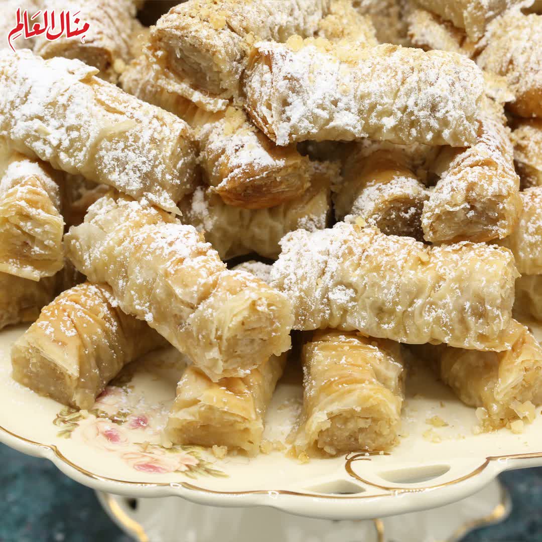 Arabic Crispy Baklava Fingers