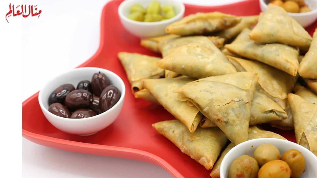 Authentic Saudi Meat-Filled Samosa