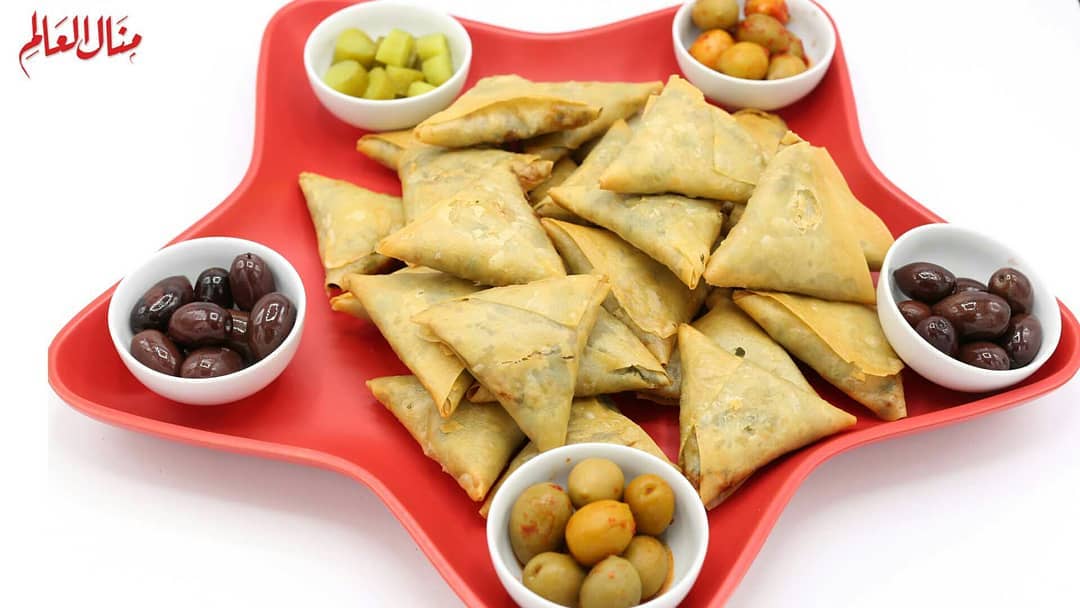 Authentic Saudi Meat-Filled Samosa