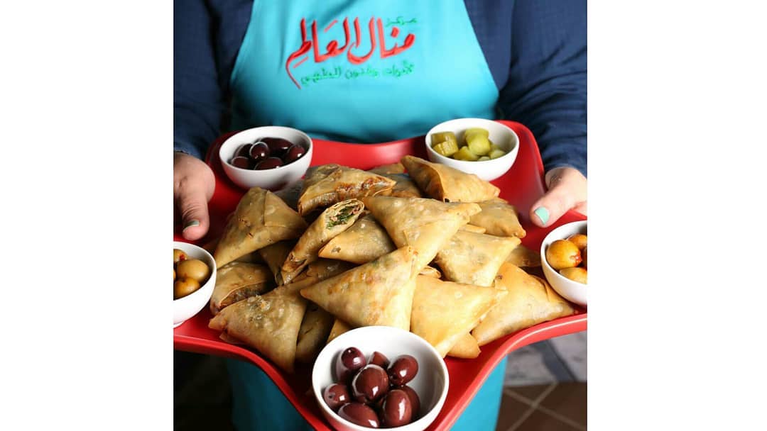 Authentic Saudi Meat-Filled Samosa