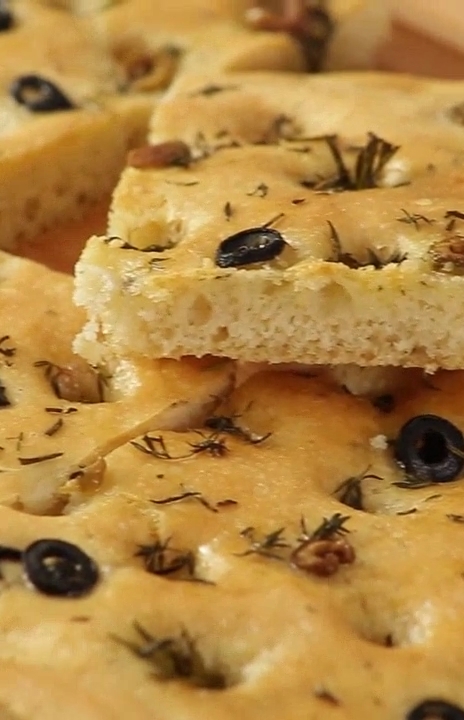 Olive and Herb Infused Bread