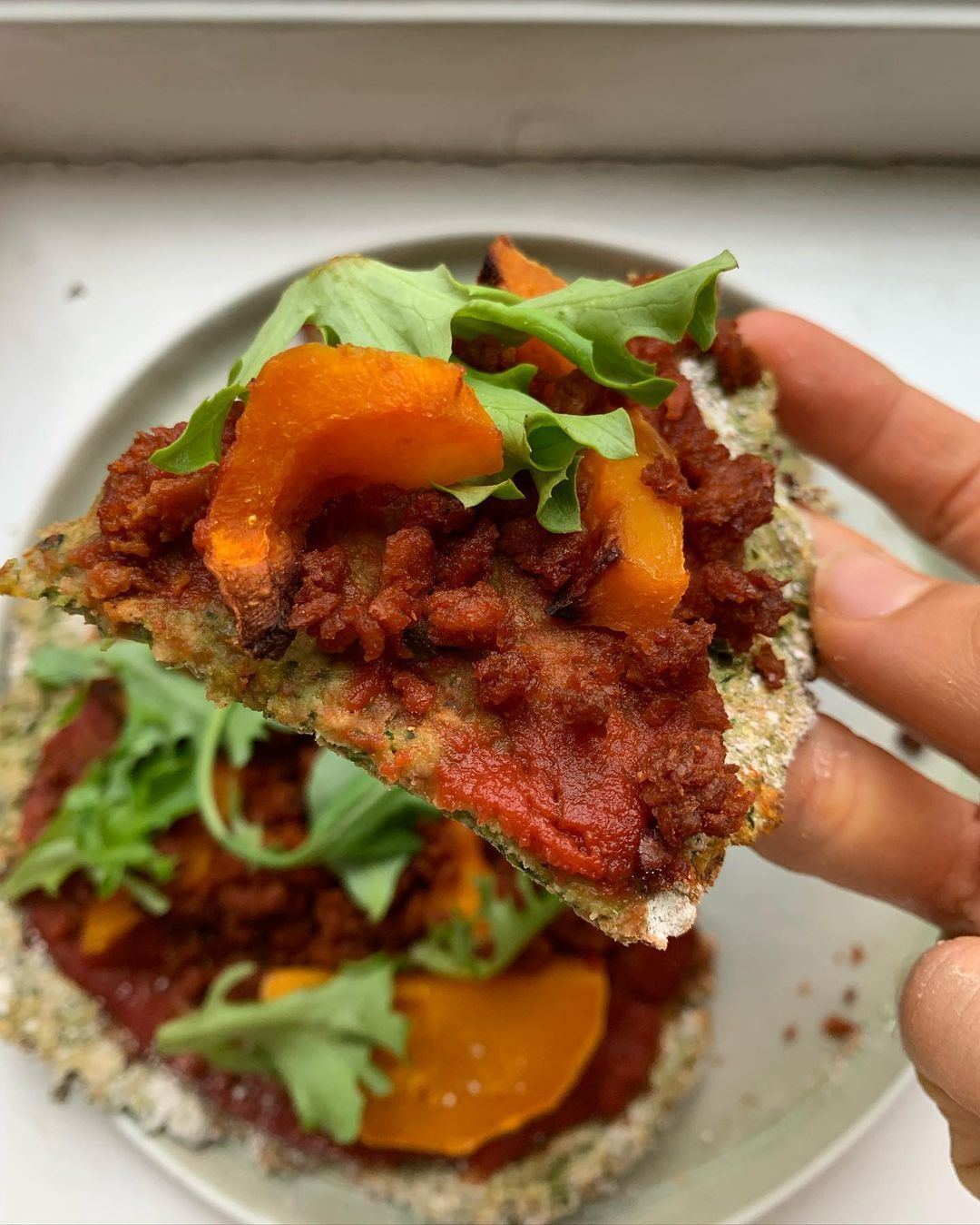 Vegan Broccoli Pizza Base