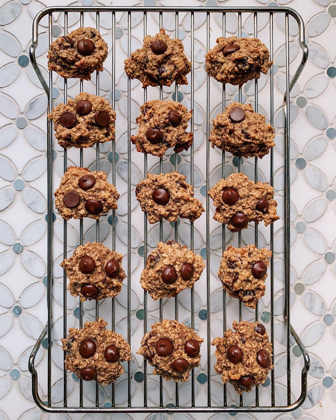 Cinnamon Chocolate Chip Oatmeal Cookies