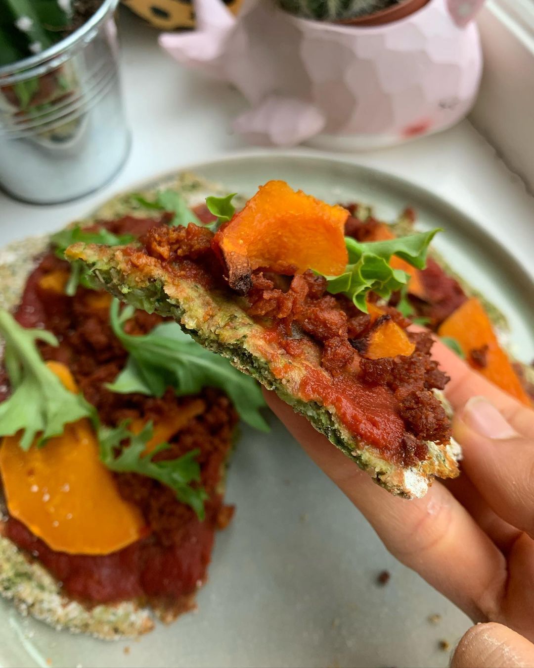 Vegan Broccoli Pizza Base