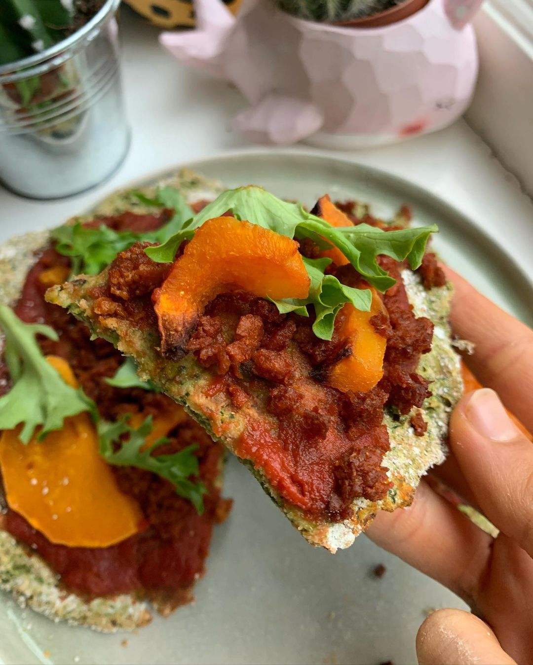 Vegan Broccoli Pizza Base