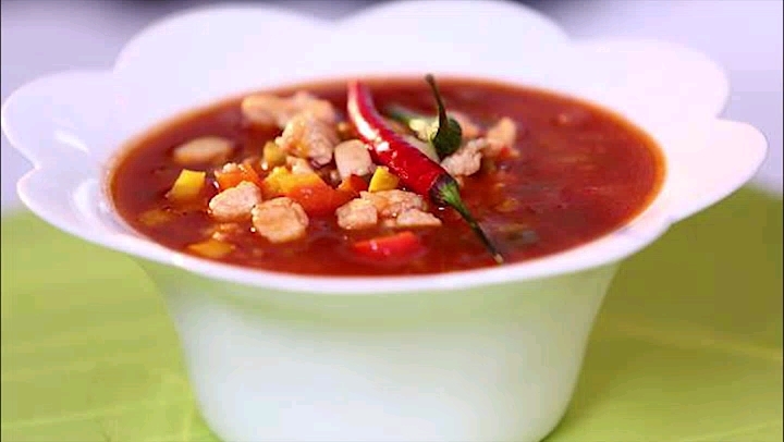 Mexican Chicken Fajita Soup