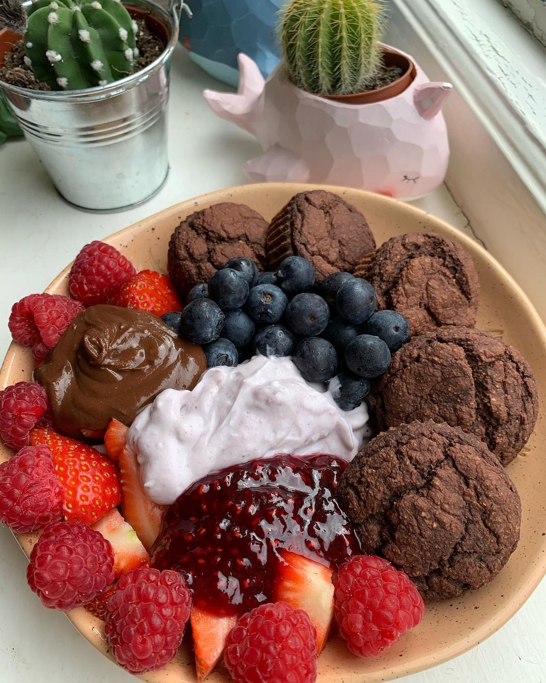 Single Serve Breakfast Chocolate Cupcakes