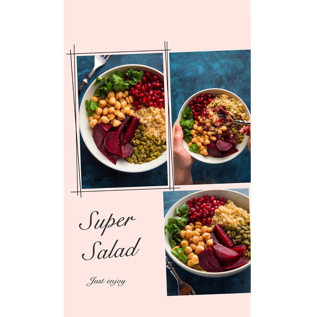 Healthy Beet Quinoa Salad with Pomegranate