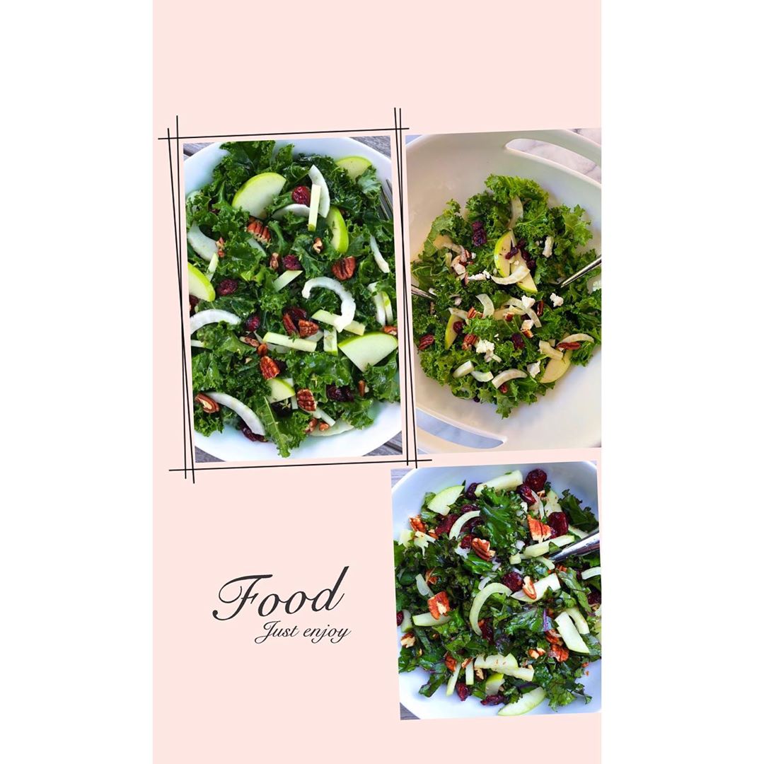 Delicious Kale and Fennel Salad with Maple Dressing
