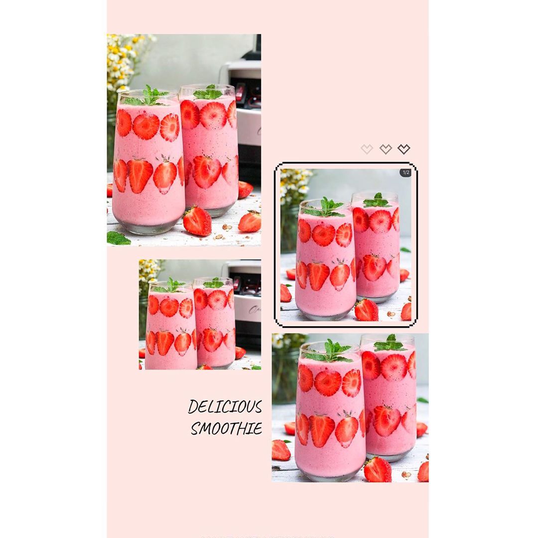 Refreshing Summer Strawberry Banana Smoothie