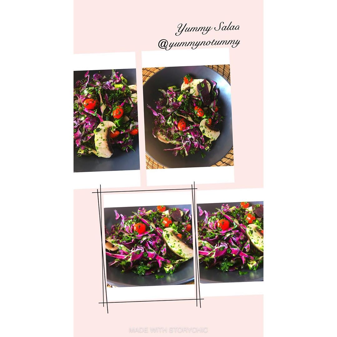Red Cabbage Beetroot Salad