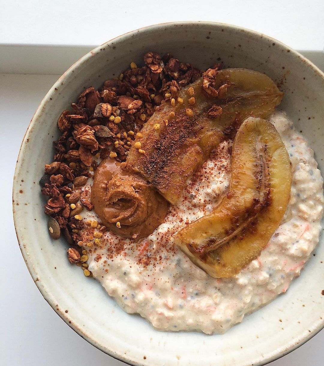 Golden Oats Overnight Breakfast Bowl