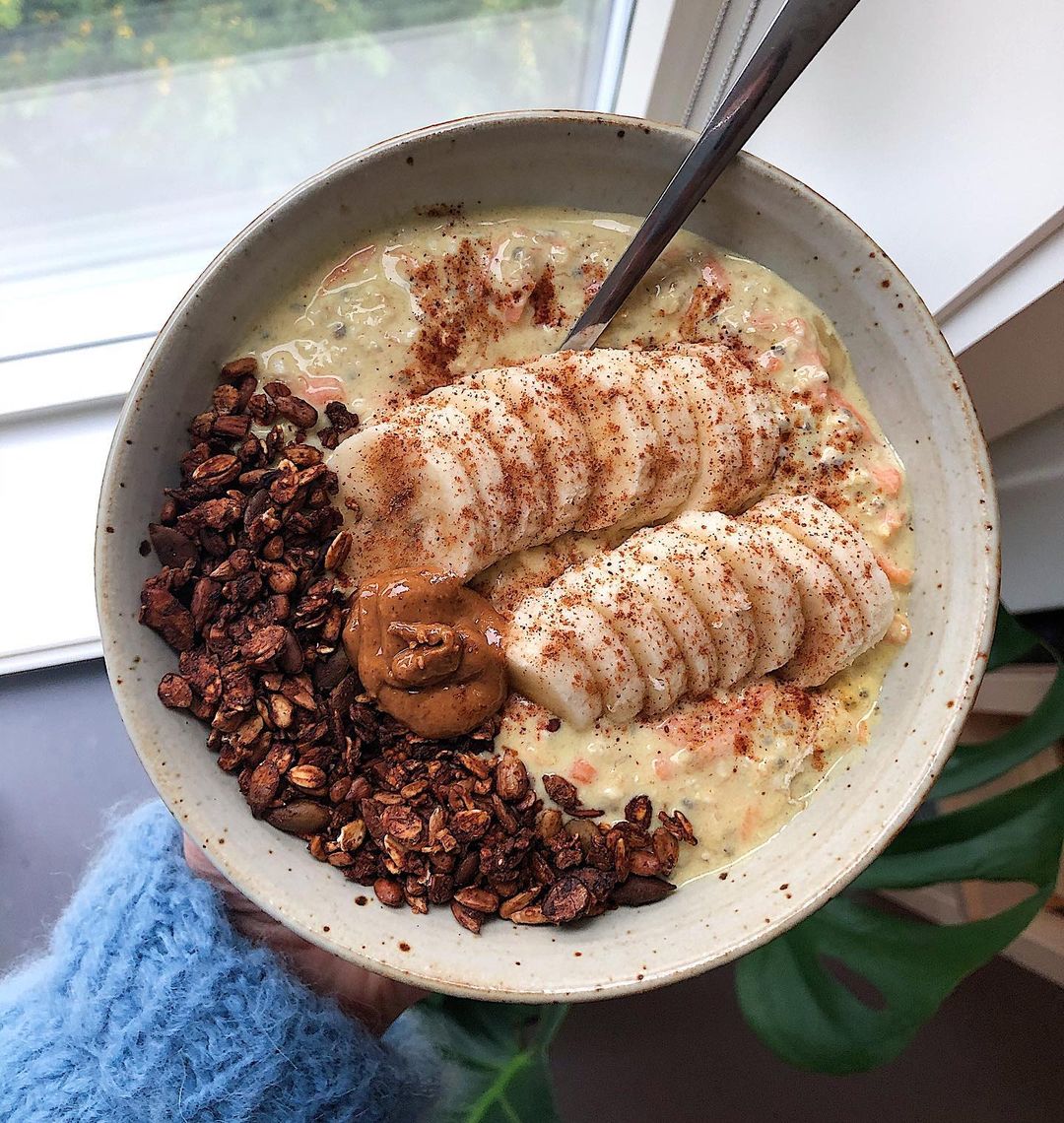 Carrot Cake Overnight Oats