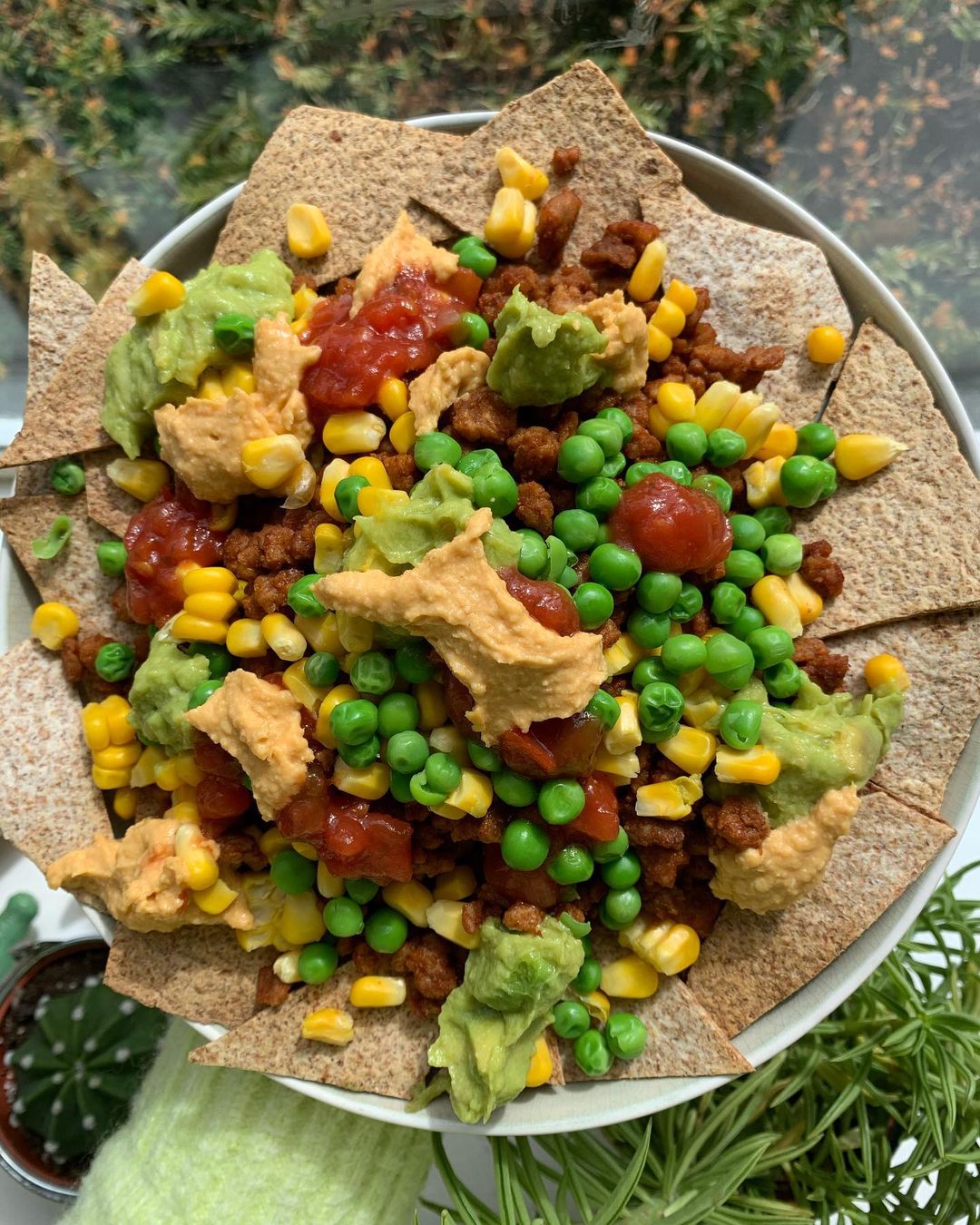 Baked Nachos N Taco Style Mince Mix