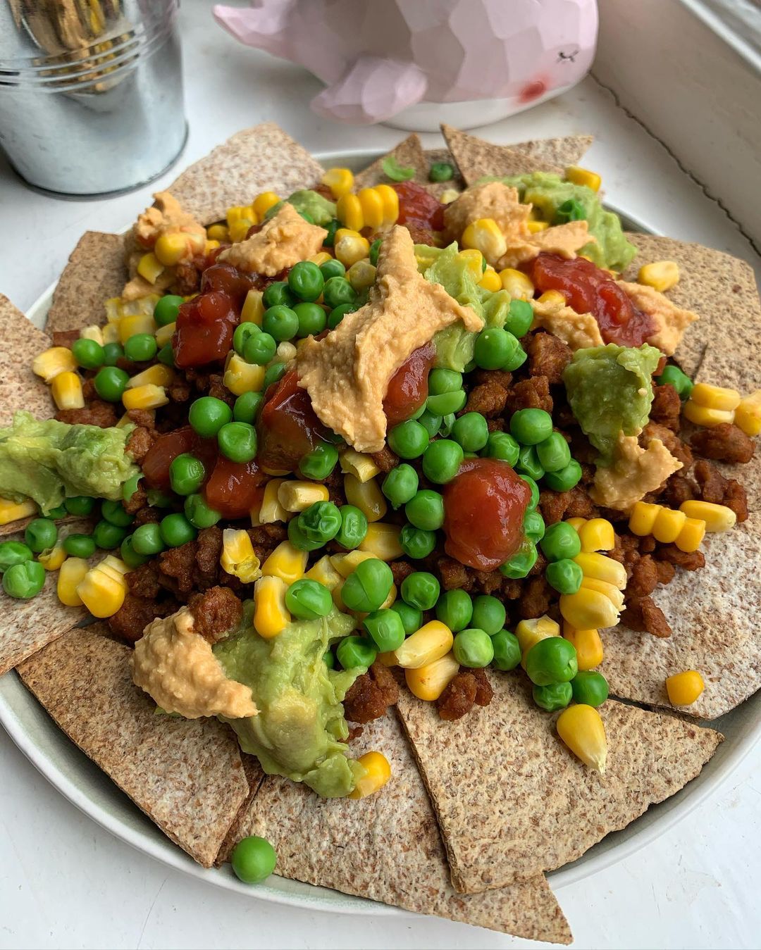 Baked Nachos N Taco Style Mince Mix