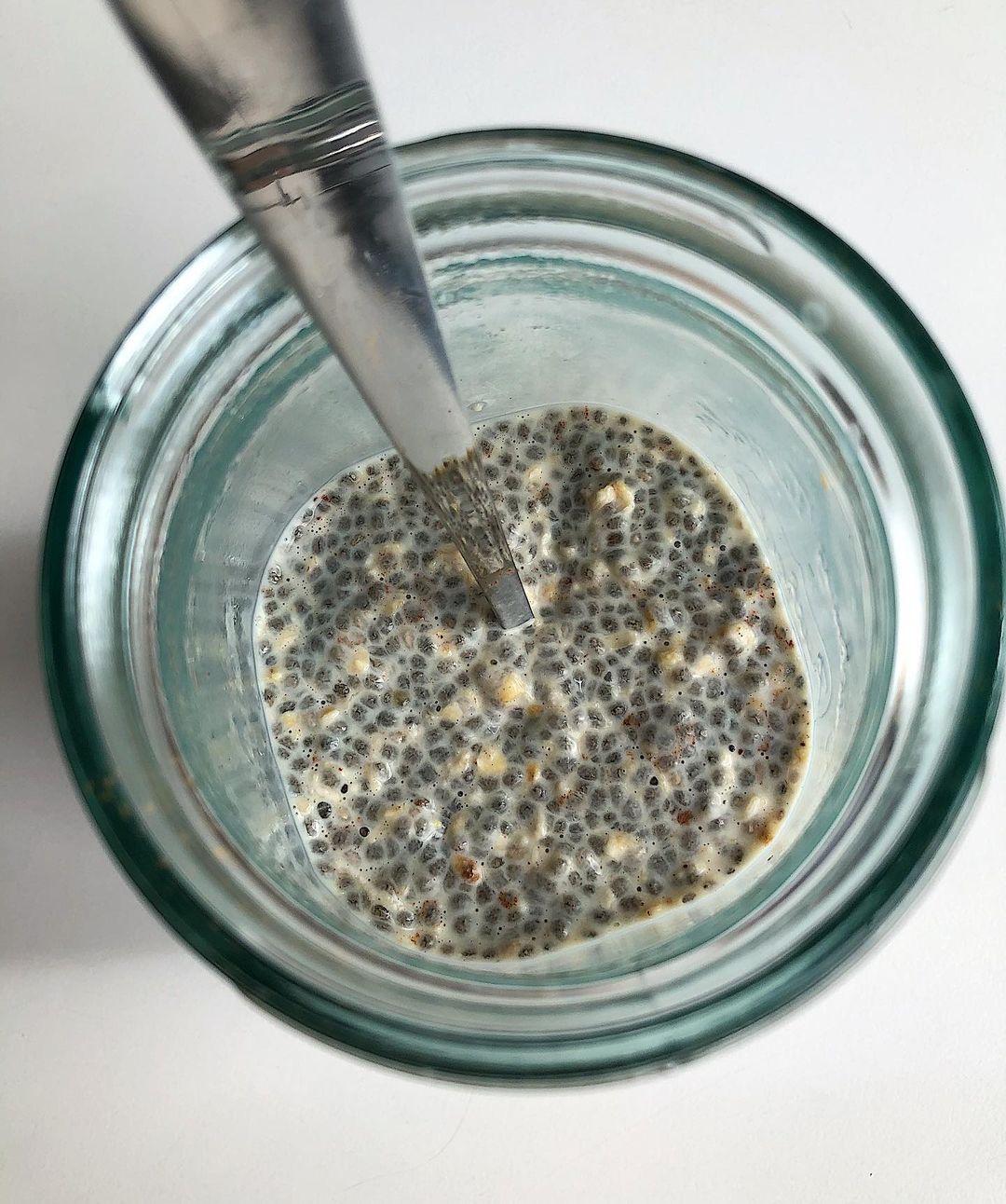 Simple Chia Oat Pudding for Breakfast