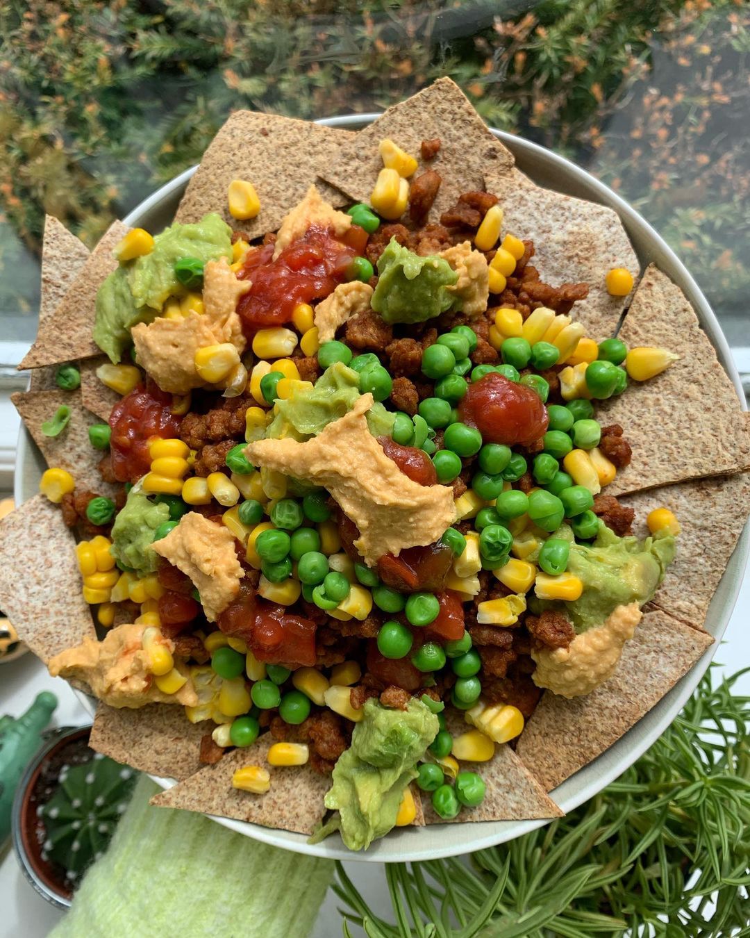 Baked Nachos N Taco Style Mince Mix
