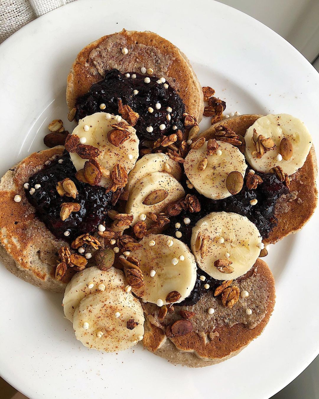 Delicious Banana Buckwheat Pancakes for Breakfast