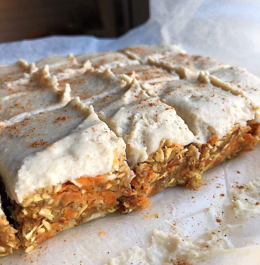 Raw Carrot Cake Bites