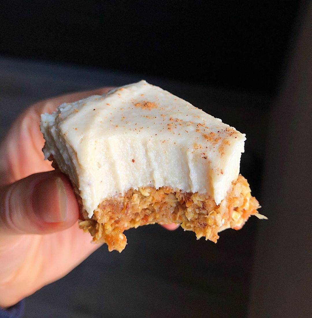 Raw Carrot Cake Bites