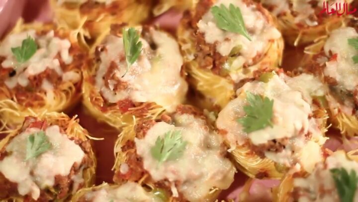 Meat Nest with Cheese
