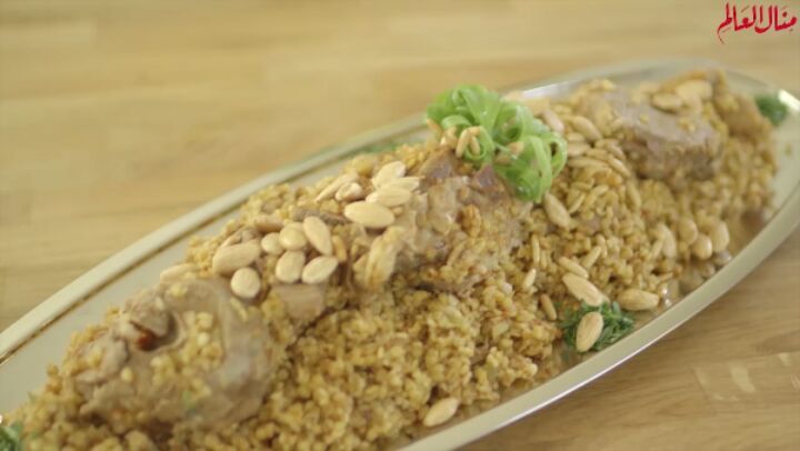 Meat and Freekeh Tajine