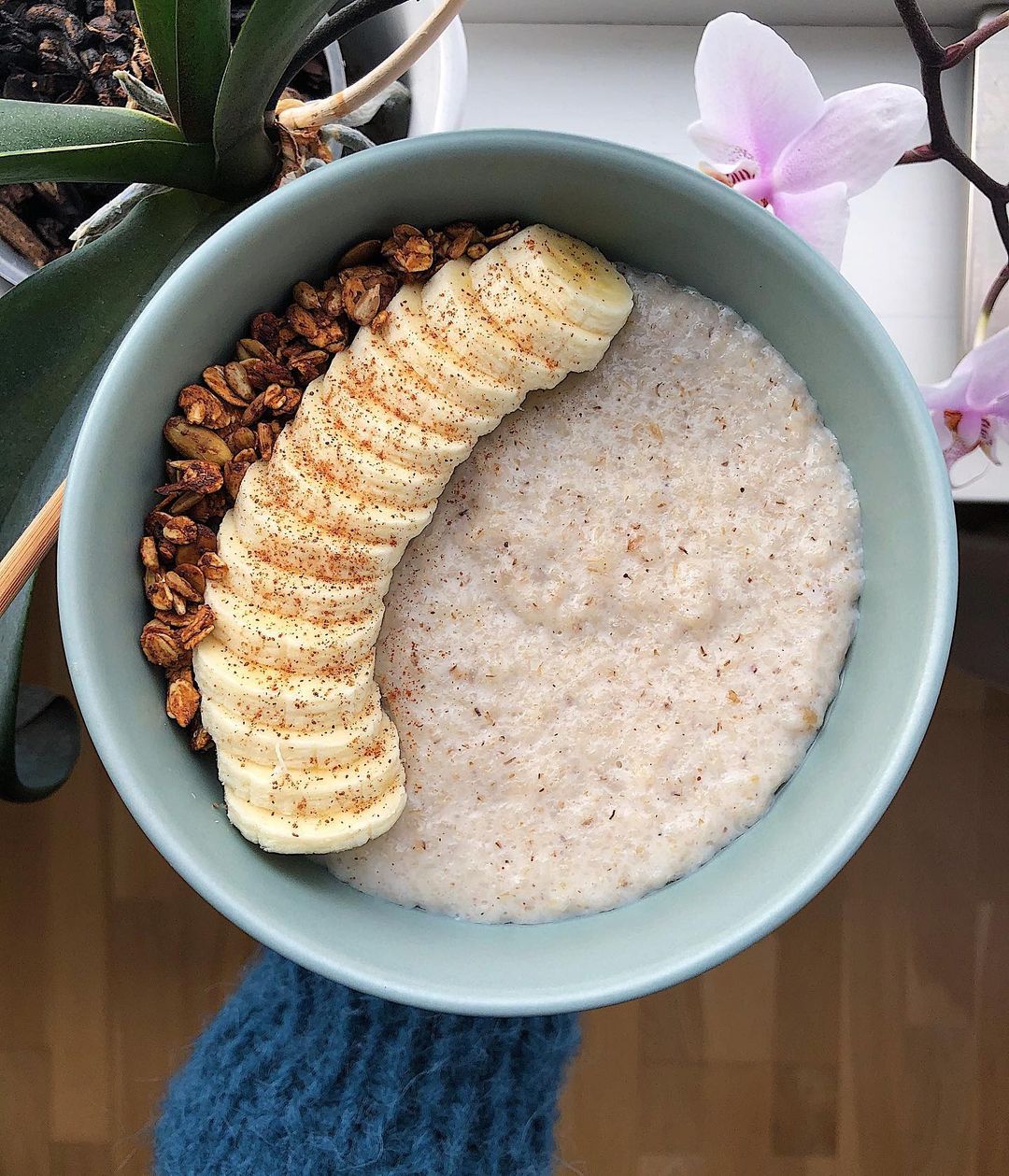 Creamy Barley Porridge with Maple Syrup