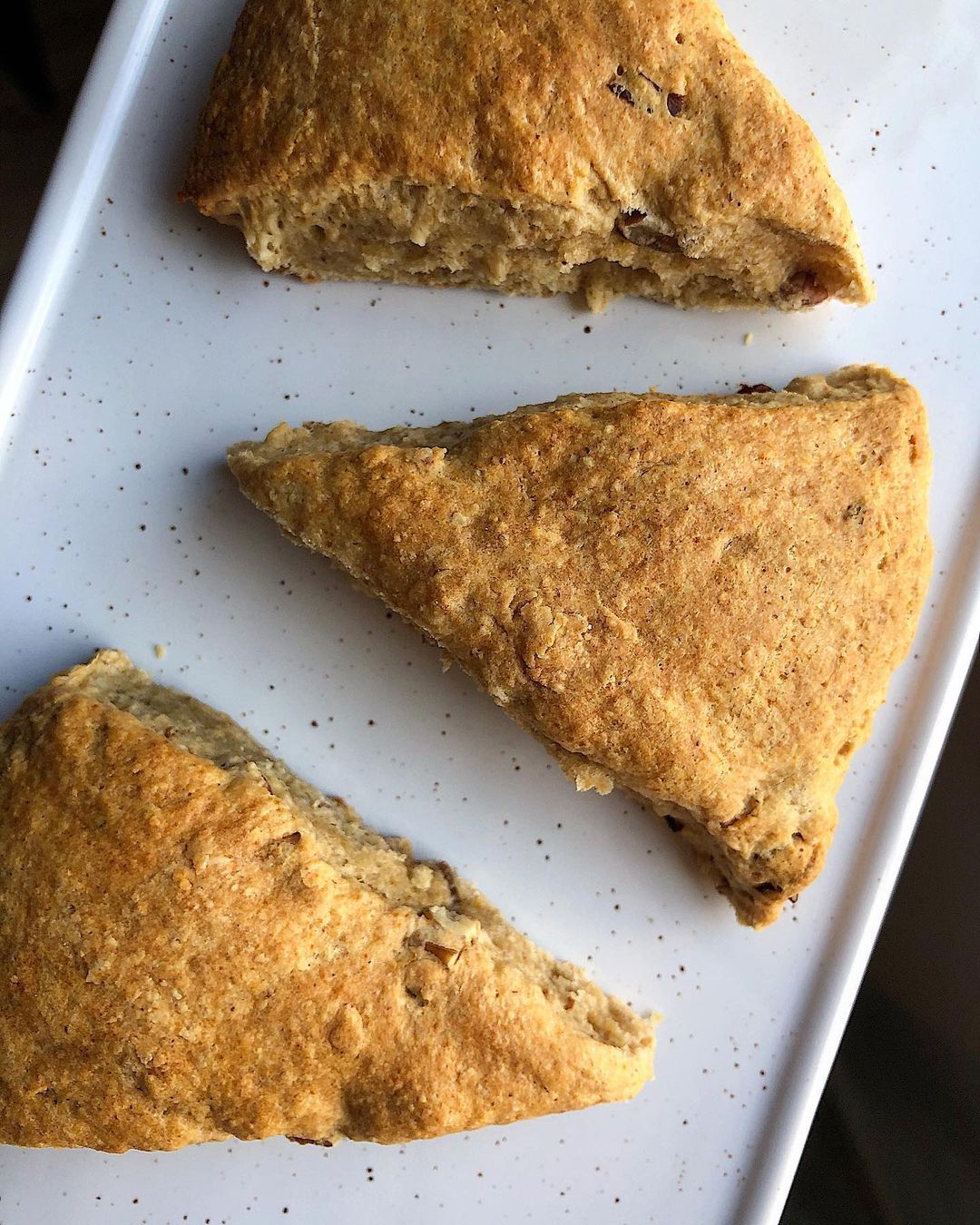Pecan and Cranberry Scones
