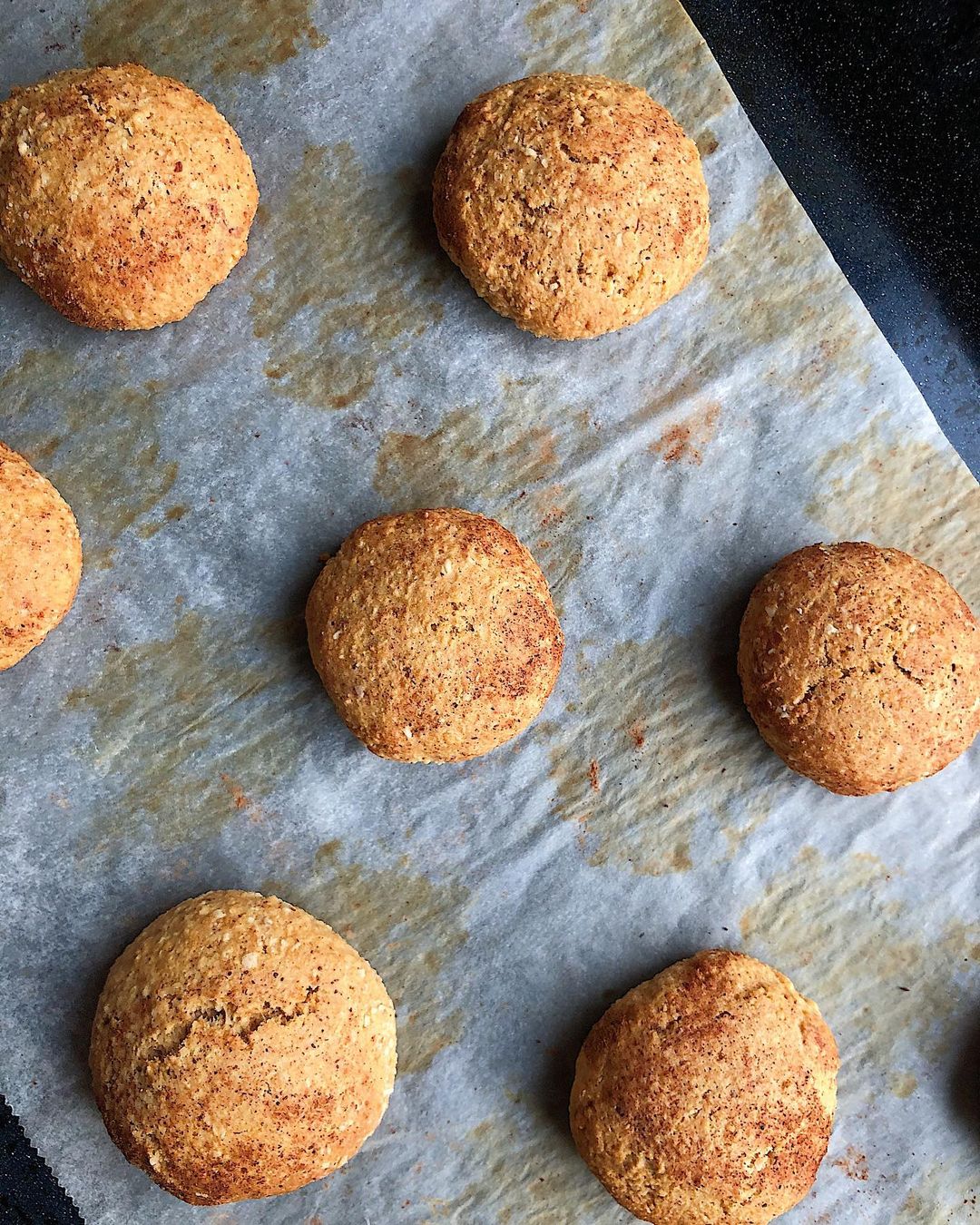 Fluffy Crusty Cinnamon Almond Cookies
