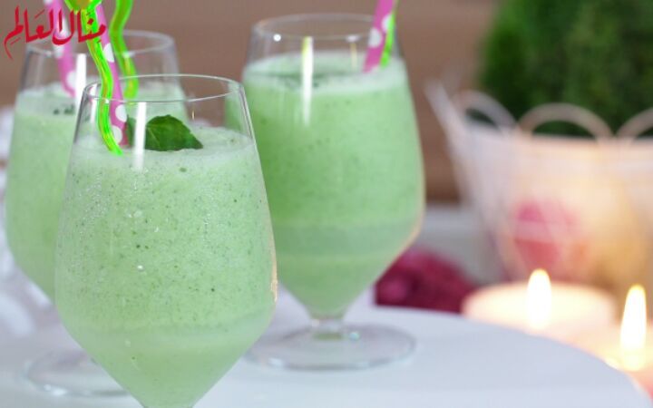 Cucumber Mint Yogurt Drink