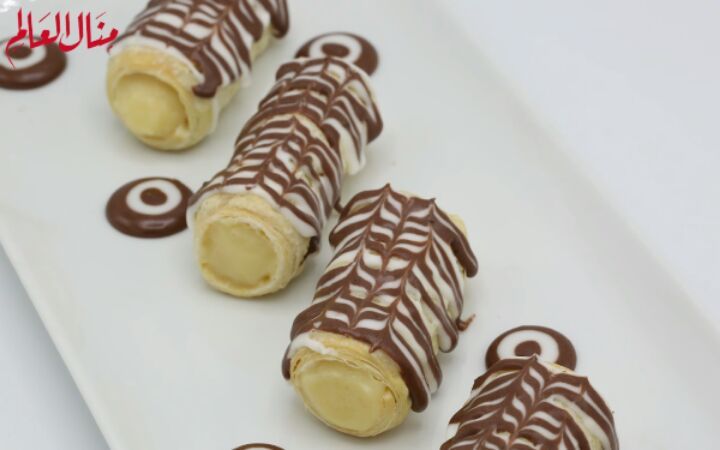 Millefeuille Pastry Rolls