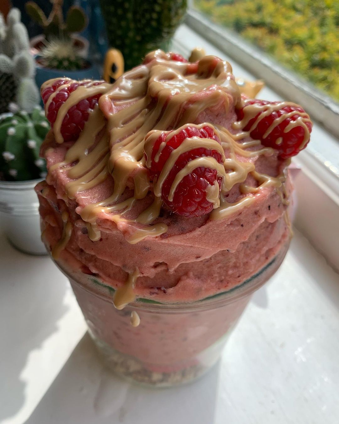 Caramel Berry Loaded Nice Cream Jar