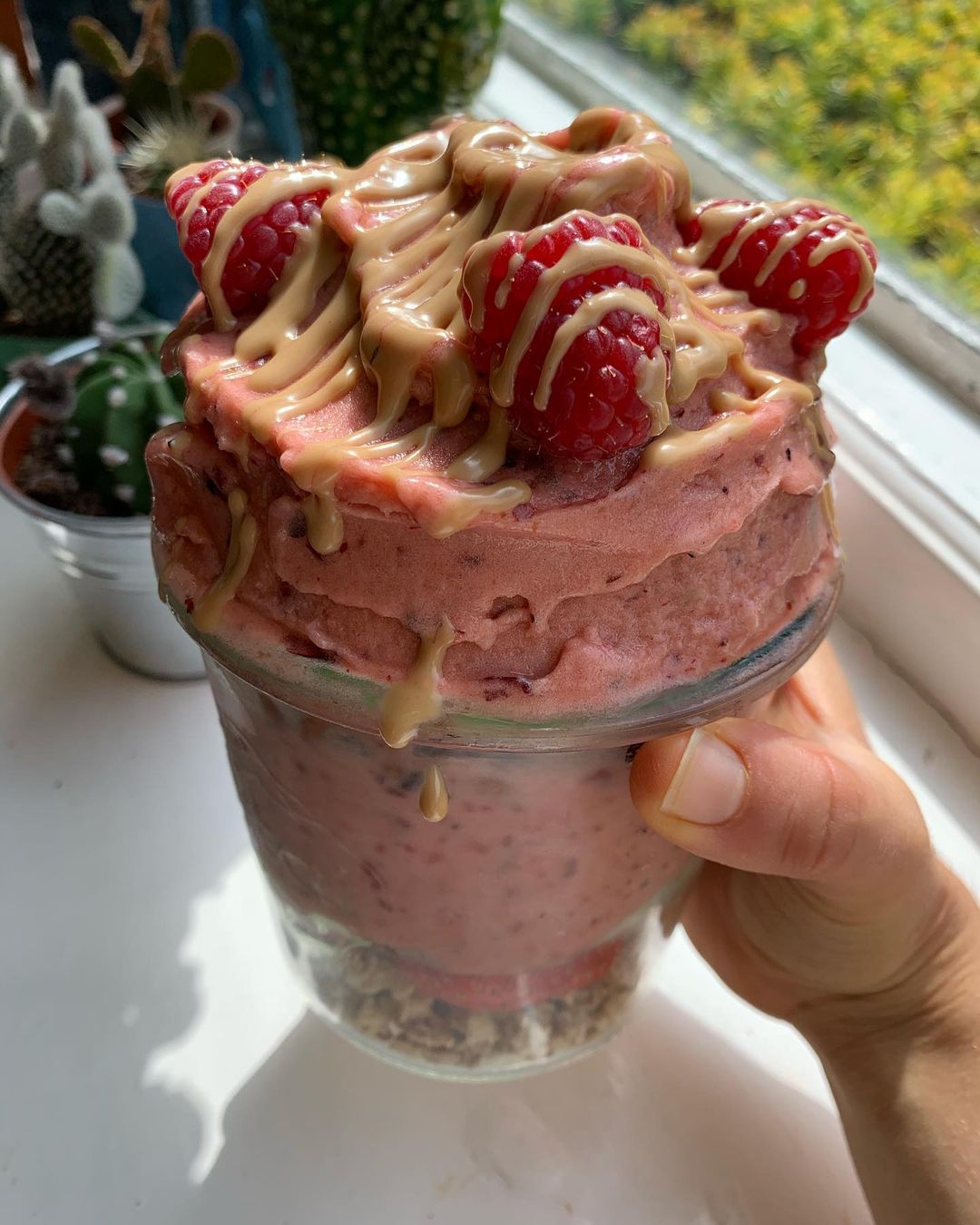 Caramel Berry Loaded Nice Cream Jar