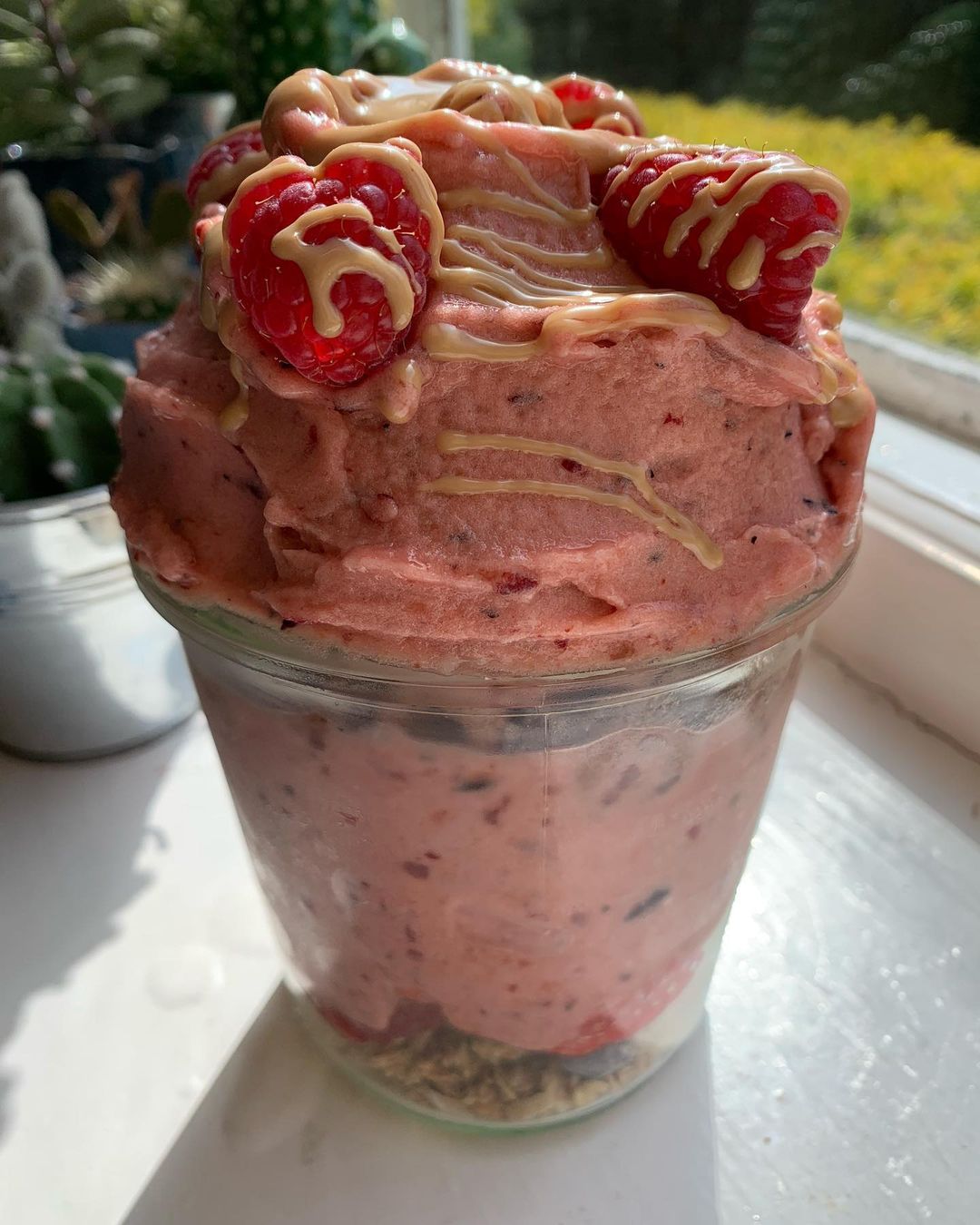 Caramel Berry Loaded Nice Cream Jar