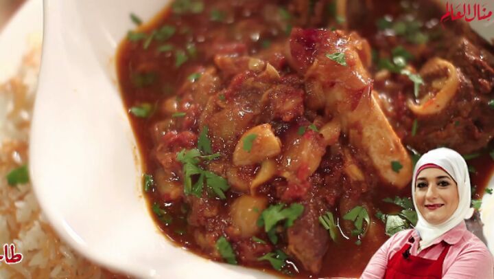 Meat Tagine with Onion and Garlic