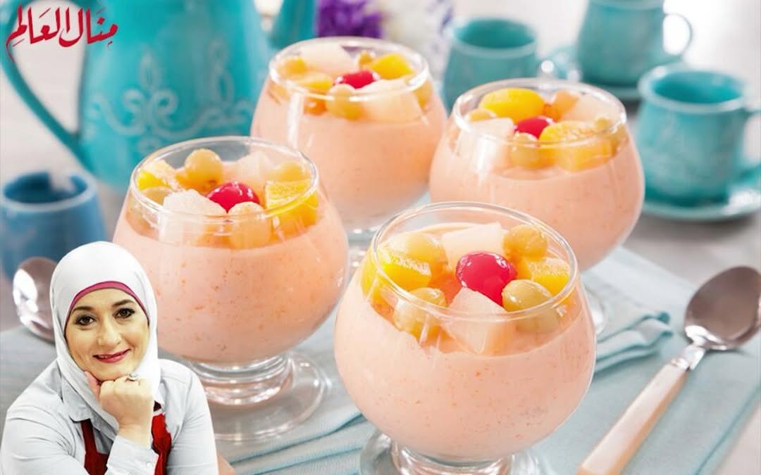 Orange Mousse with Mixed Fruits