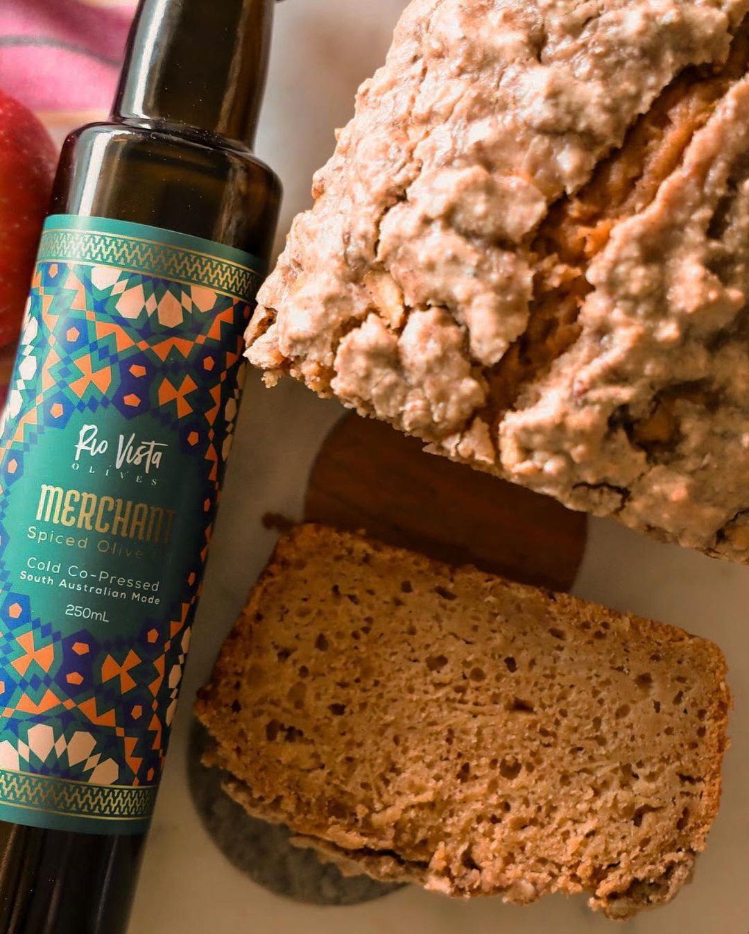 Plant-Based Apple Cake with Crusty Topping